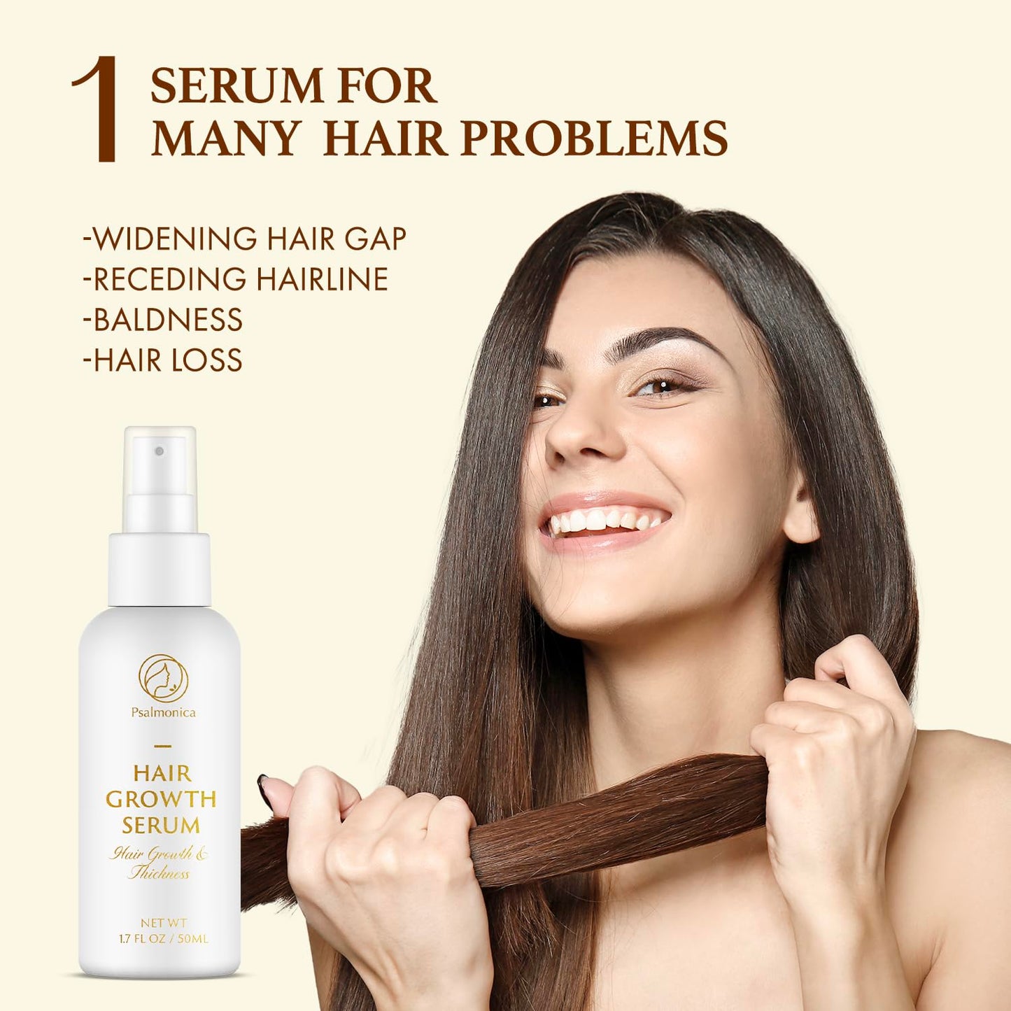 4-In-1 Hair Growth Serum – Rosemary, Batana, Castor Oil & Biotin (50Ml)
